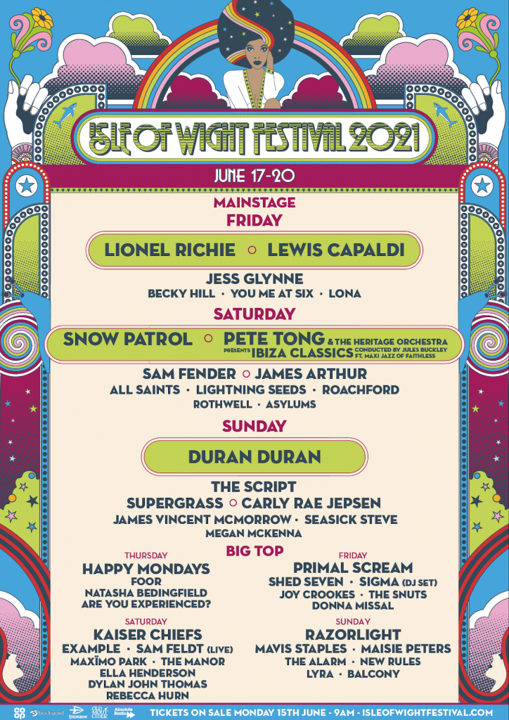 Isle of Wight Festival lineup 2021