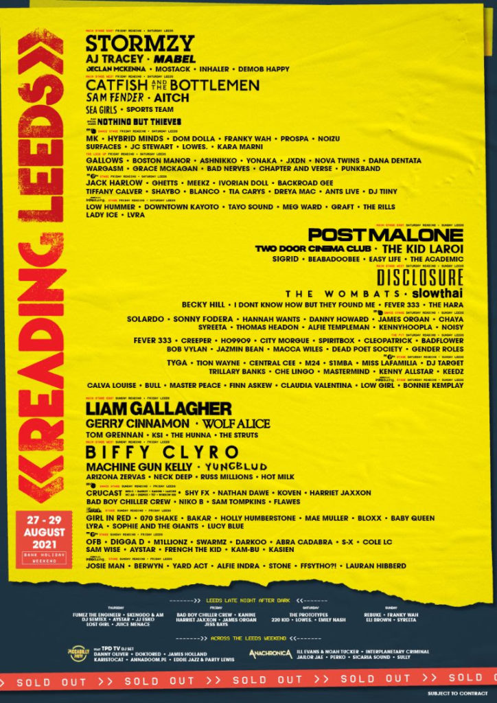 Reading Festival Summer Festival Guide