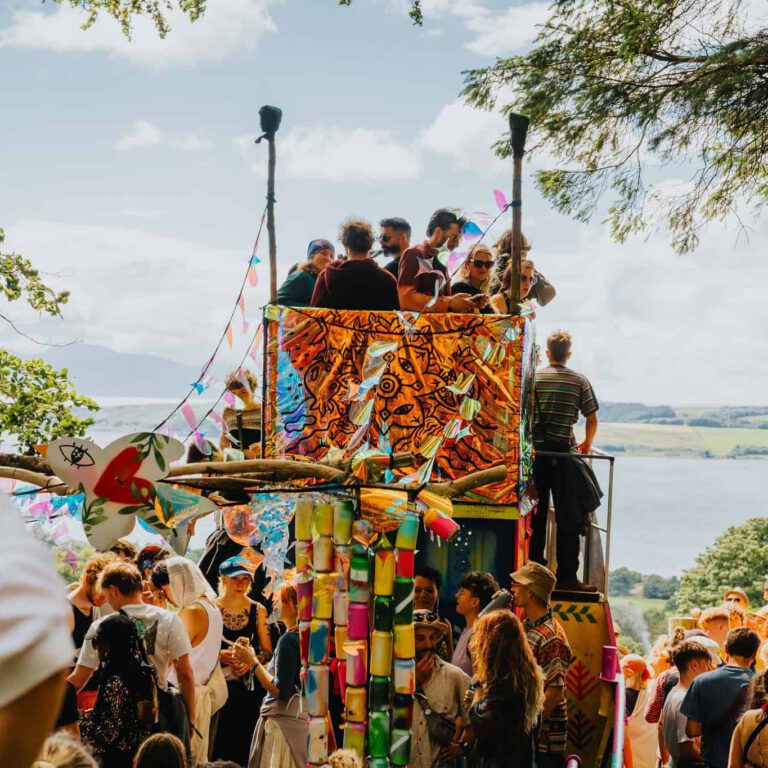The boat on the hill